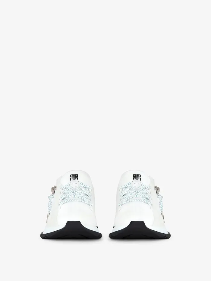 Givenchy Spectre Runner Sneakers In Synthetic Fiber With Zip Whiteblue Women Sneakers Givenchy Spectre Runner Sneakers In Synthetic Fiber With Zip Whiteblue Women Sneakers