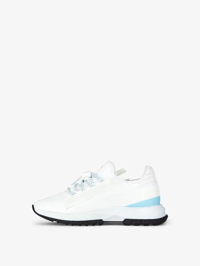 Givenchy Spectre Runner Sneakers In Synthetic Fiber With Zip Whiteblue Women Sneakers Givenchy Spectre Runner Sneakers In Synthetic Fiber With Zip Whiteblue Women Sneakers