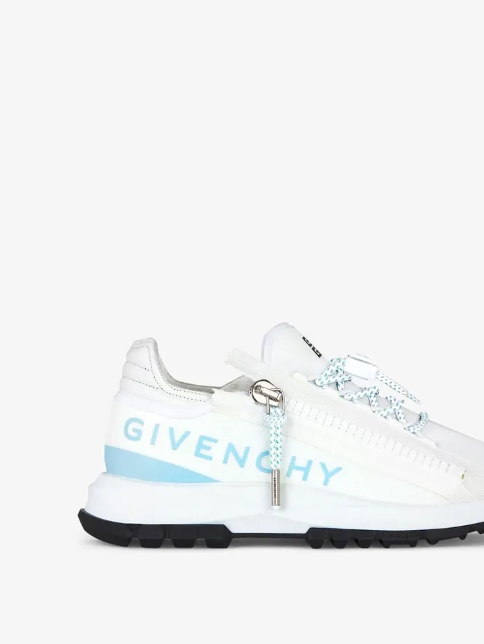 Givenchy Spectre Runner Sneakers In Synthetic Fiber With Zip Whiteblue Women Sneakers Givenchy Spectre Runner Sneakers In Synthetic Fiber With Zip Whiteblue Women Sneakers