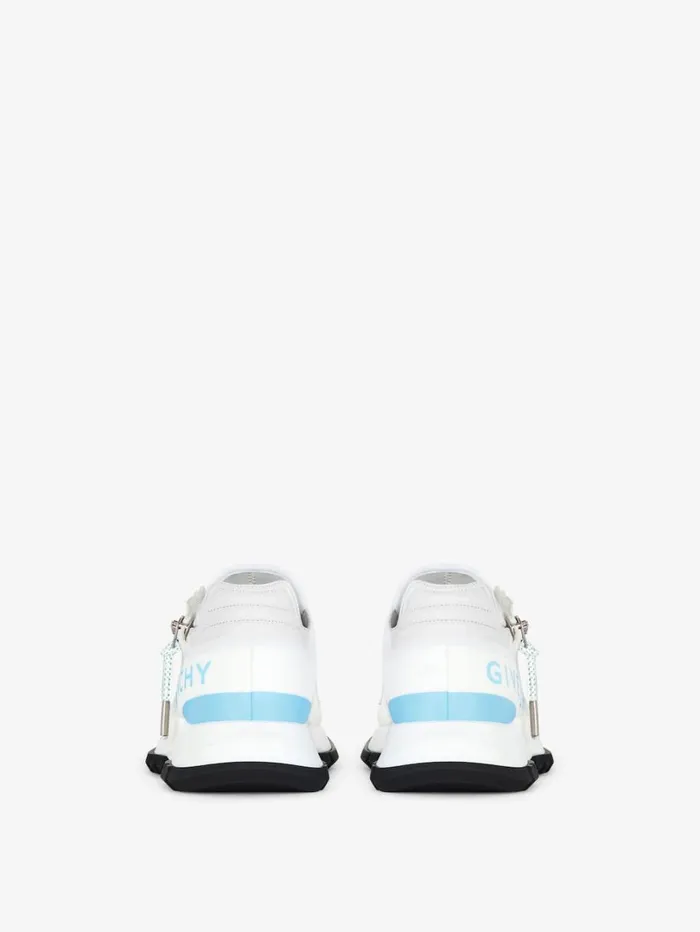 Givenchy Spectre Runner Sneakers In Synthetic Fiber With Zip Whiteblue Women Sneakers Givenchy Spectre Runner Sneakers In Synthetic Fiber With Zip Whiteblue Women Sneakers
