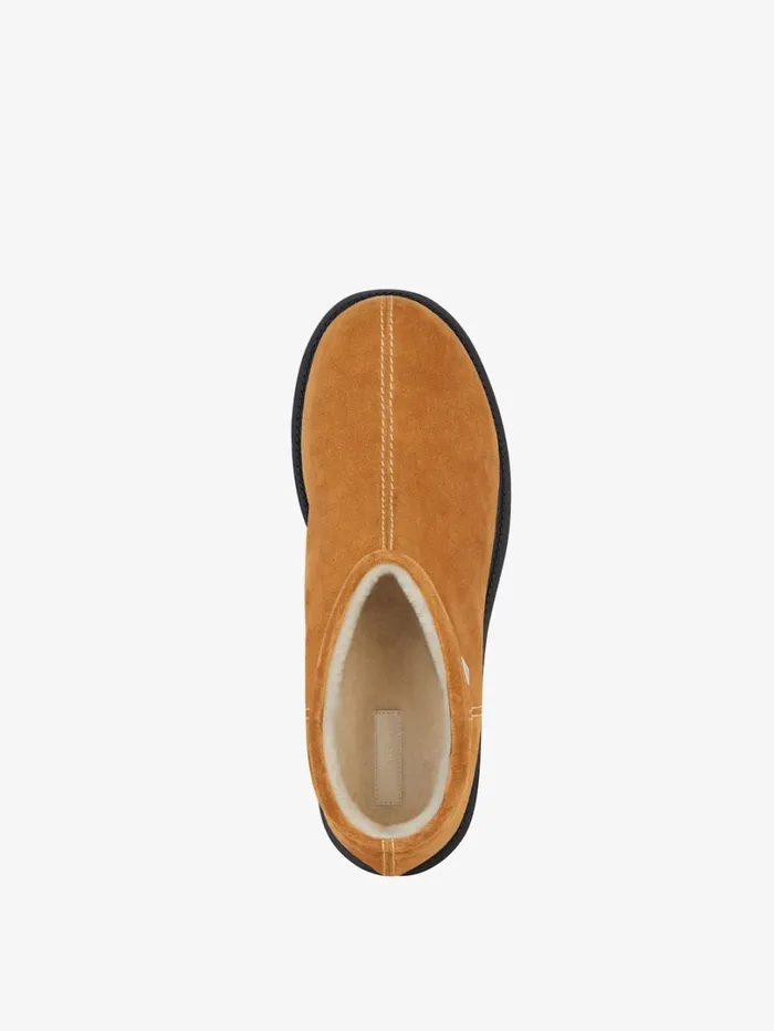 Givenchy Storm Ankle Boots In Suede And Shearling Beige Camel Men Boots and Loafers Givenchy Storm Ankle Boots In Suede And Shearling Beige Camel Men Boots and Loafers