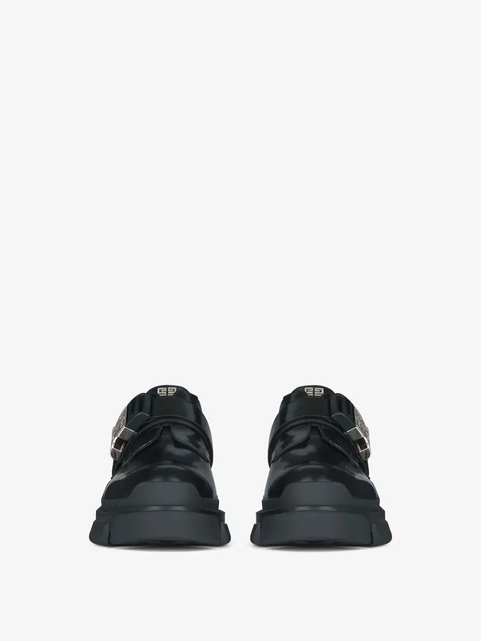 Givenchy Terra Derbies In Leather Black Men Boots and Loafers Givenchy Terra Derbies In Leather Black Men Boots and Loafers