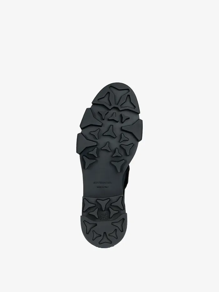 Givenchy Terra Derbies In Leather Black Men Boots and Loafers Givenchy Terra Derbies In Leather Black Men Boots and Loafers