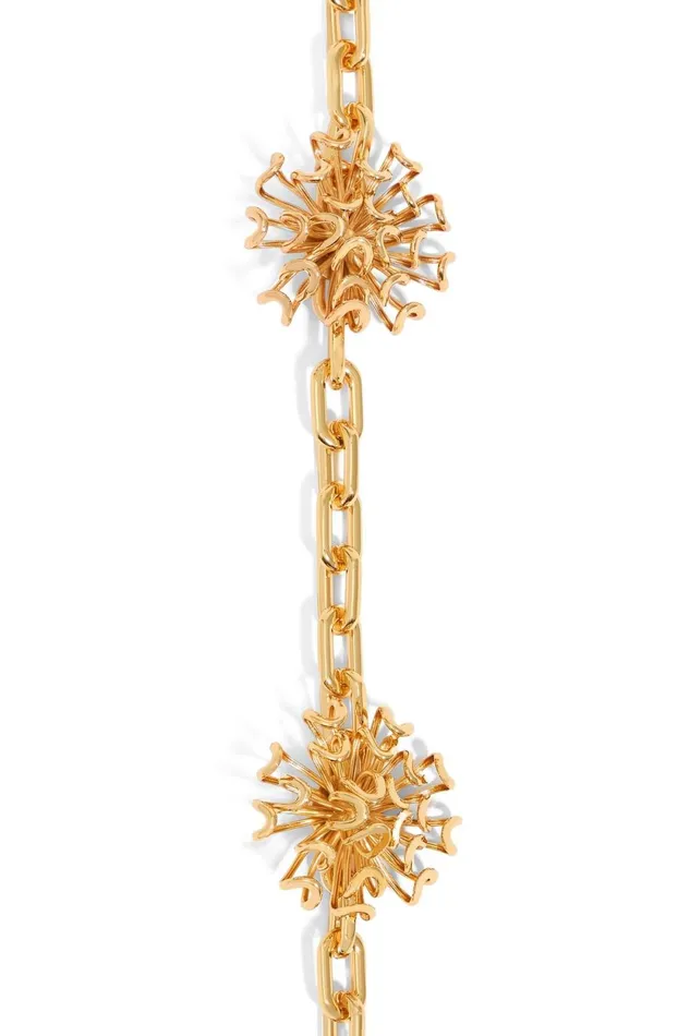 Gold Metal Chrysanthemums Bag Chain Gold Women Bimba Y Lola Bimba Y Palomo Gold Metal Chrysanthemums Bag Chain Gold Women Bimba Y Lola Bimba Y Palomo