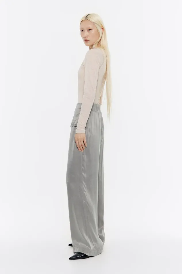 Gray Fluid Trousers Grey Women Bimba Y Lola Trousers Gray Fluid Trousers Grey Women Bimba Y Lola Trousers