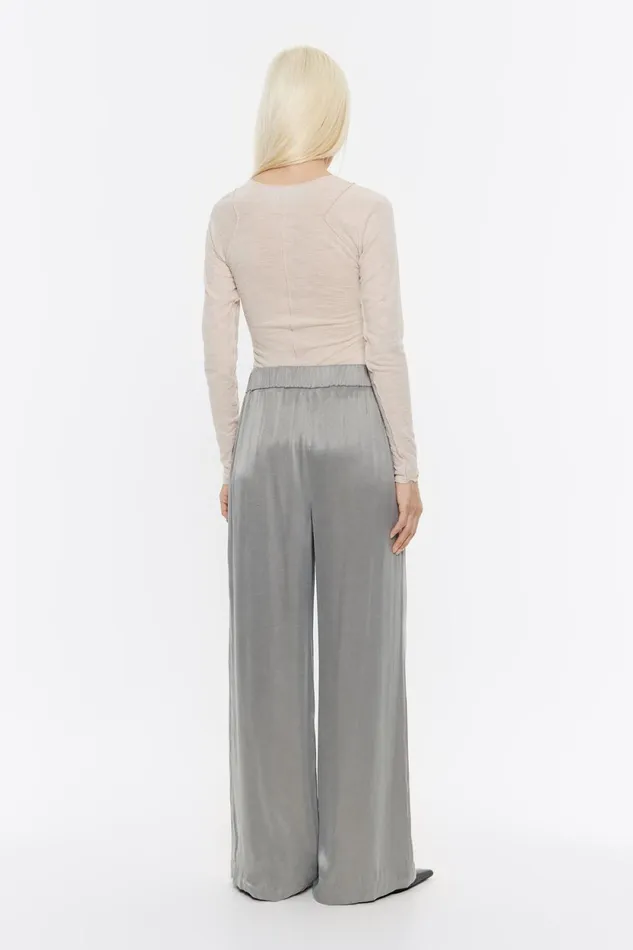 Gray Fluid Trousers Grey Women Bimba Y Lola Trousers Gray Fluid Trousers Grey Women Bimba Y Lola Trousers