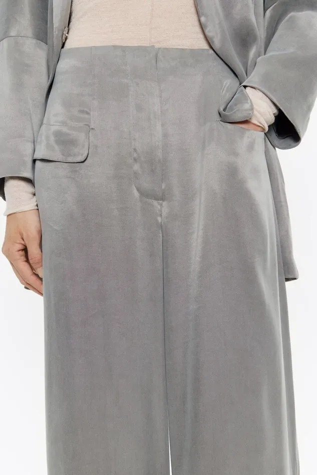 Gray Fluid Trousers Grey Women Bimba Y Lola Trousers Gray Fluid Trousers Grey Women Bimba Y Lola Trousers