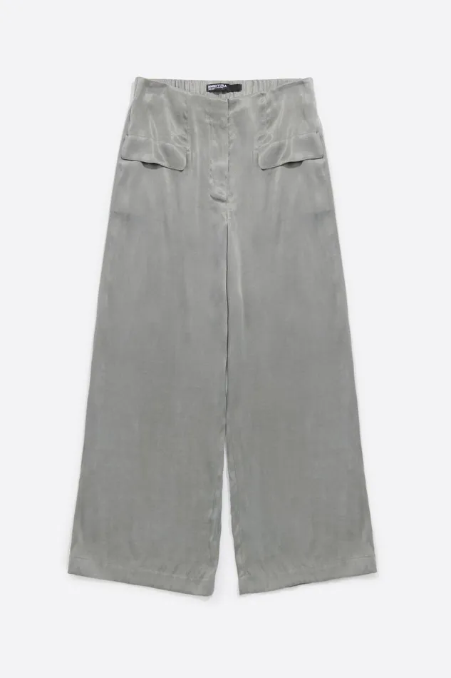 Gray Fluid Trousers Grey Women Bimba Y Lola Trousers Gray Fluid Trousers Grey Women Bimba Y Lola Trousers