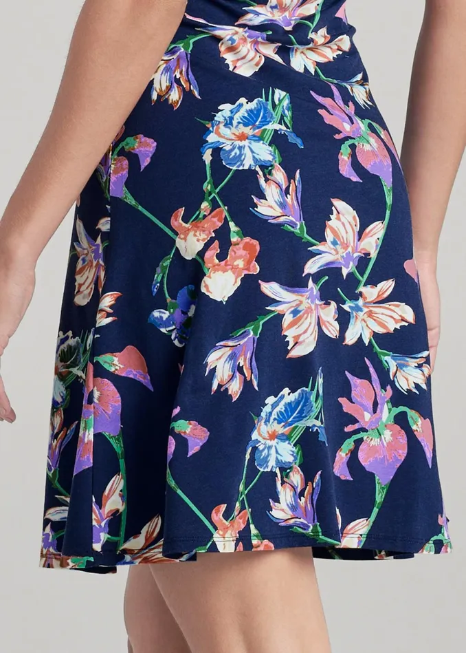 HALTER NECK DRESS Navy Multi Women VENUS Casual Dresses
