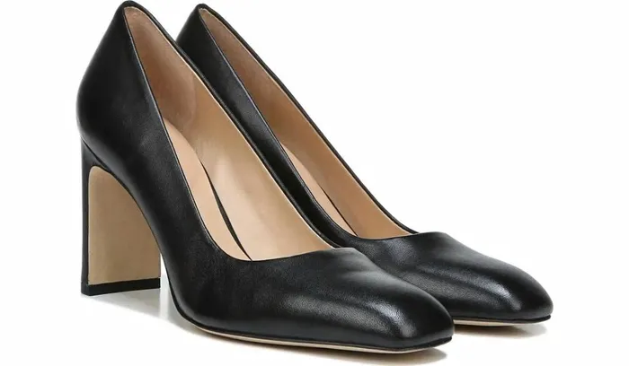 Heels Women Franco Sarto Franco Gianna Pump Black Leather