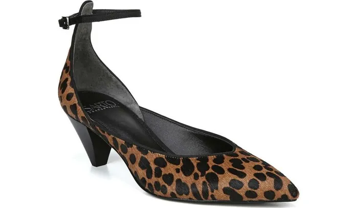 Heels Women Franco Sarto Sarto Coralie 2 Pump Leopard Calf Hair Heels Women Franco Sarto Sarto Coralie 2 Pump Leopard Calf Hair