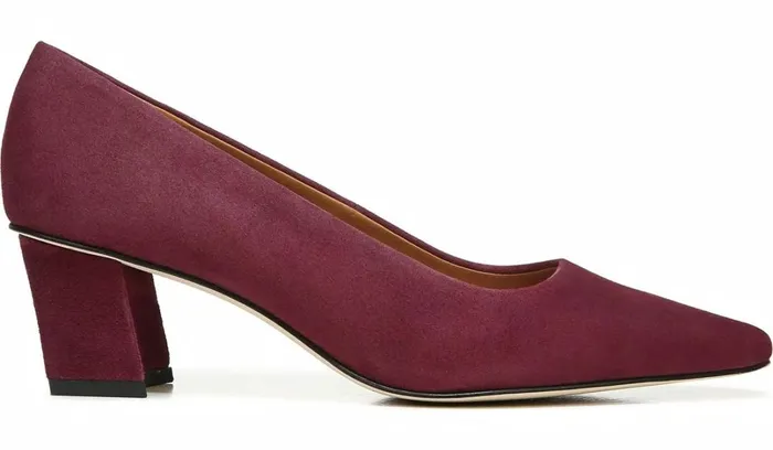 Heels Women Franco Sarto Sarto Regal Pump Bordeaux Suede