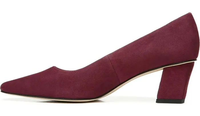 Heels Women Franco Sarto Sarto Regal Pump Bordeaux Suede