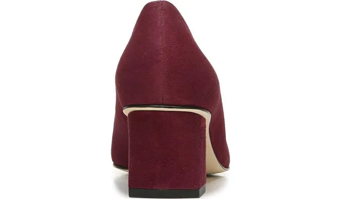 Heels Women Franco Sarto Sarto Regal Pump Bordeaux Suede