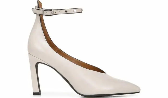 Heels Women Franco Sarto Sarto Sarah Pump Soft Grey Leather