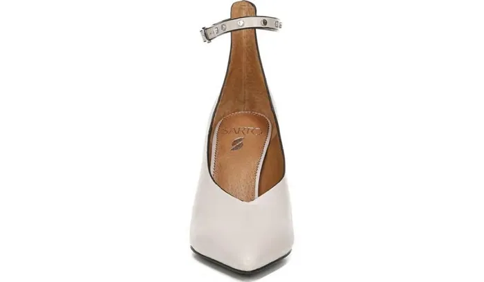 Heels Women Franco Sarto Sarto Sarah Pump Soft Grey Leather