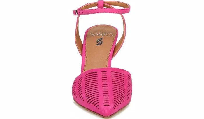 Heels Women Franco Sarto Sarto Starla Pump Fuschia Suede