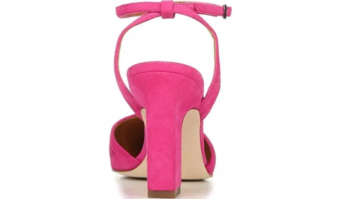 Heels Women Franco Sarto Sarto Starla Pump Fuschia Suede