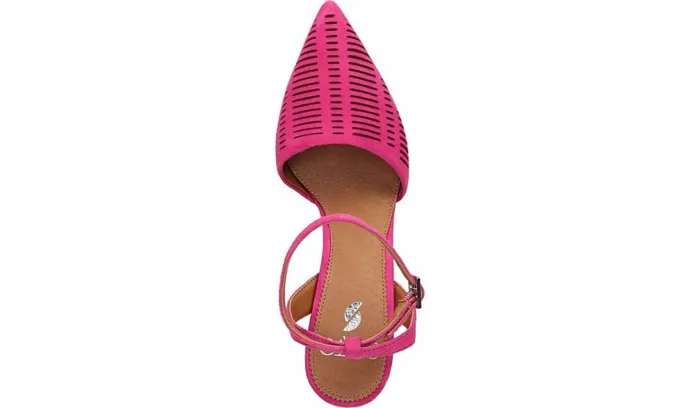 Heels Women Franco Sarto Sarto Starla Pump Fuschia Suede
