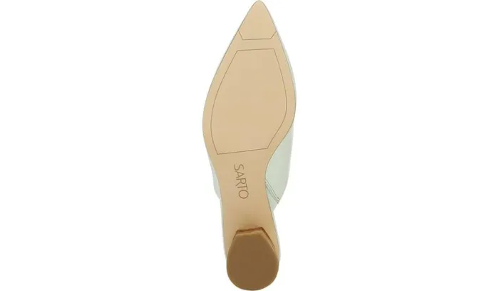 Heels Women Franco Sarto Sarto Visa Mule Cool Mint Leather