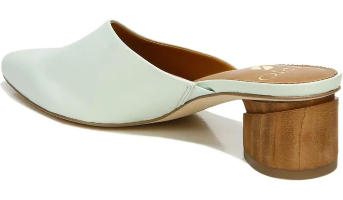 Heels Women Franco Sarto Sarto Visa Mule Cool Mint Leather