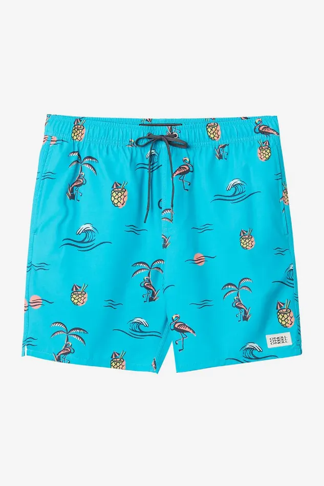 HERMOSA ELASTIC WAIST LINED 17034 SWIM TRUNKS Peacock Blue Men O039NEILL Type