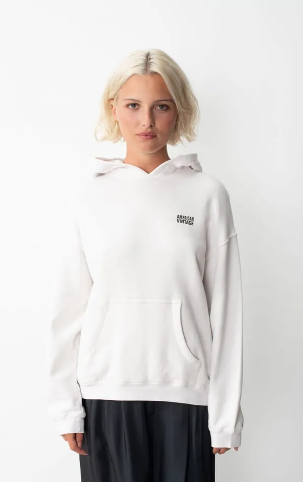 Hoodie Izubird Vintage Dove Women American Vintage Sweatshirts