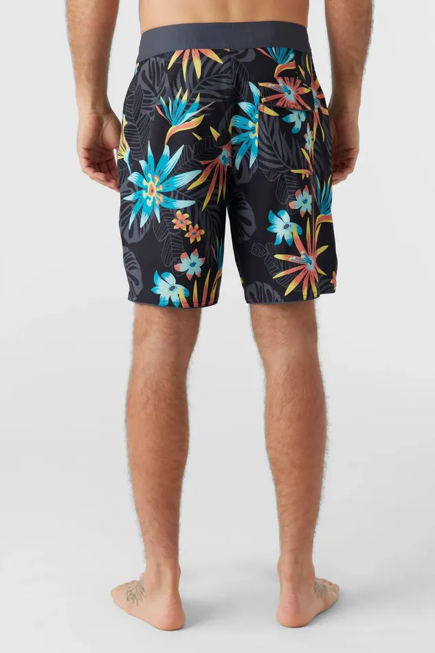 HYPERFREAK MYSTO SCALLOP 19034 BOARDSHORTS Black Men O039NEILL Print Style