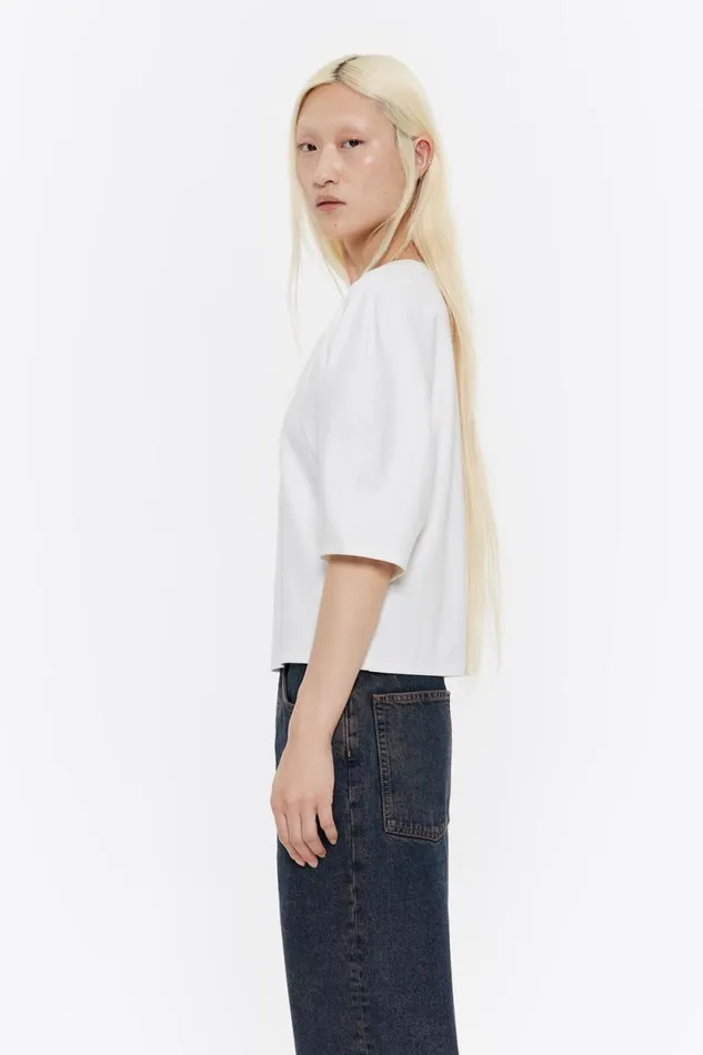 Ivory Ponte Di Roma Tshirt Ivory Women Bimba Y Lola TShirts Ivory Ponte Di Roma Tshirt Ivory Women Bimba Y Lola TShirts