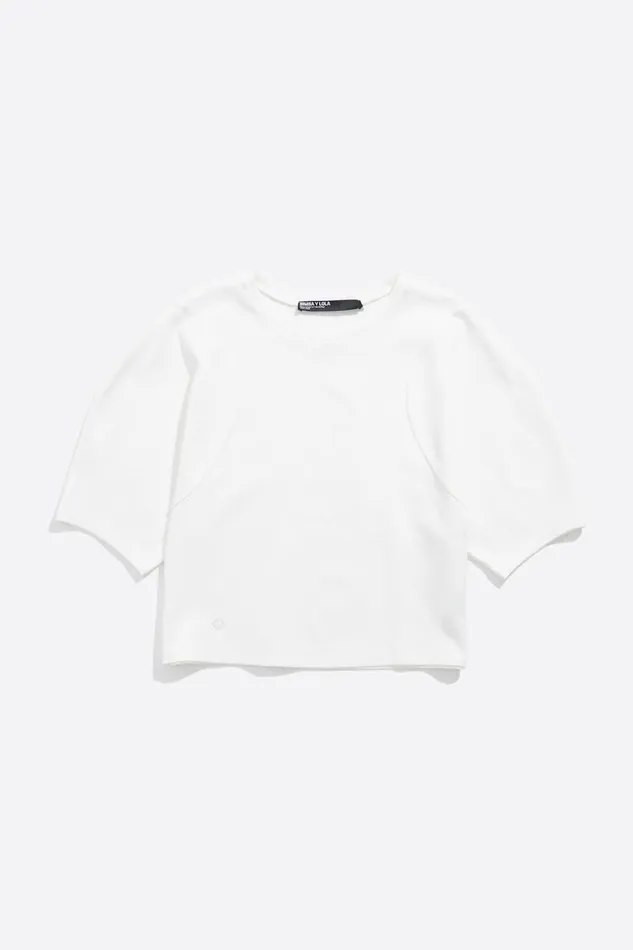 Ivory Ponte Di Roma Tshirt Ivory Women Bimba Y Lola TShirts Ivory Ponte Di Roma Tshirt Ivory Women Bimba Y Lola TShirts