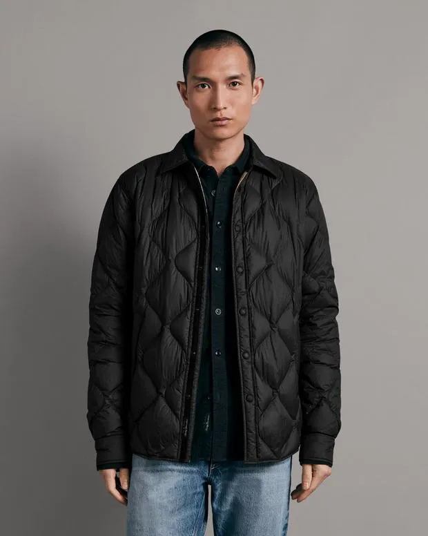 Jackets and Coats Men Rag and Bone Padded Dane Jacket Black
