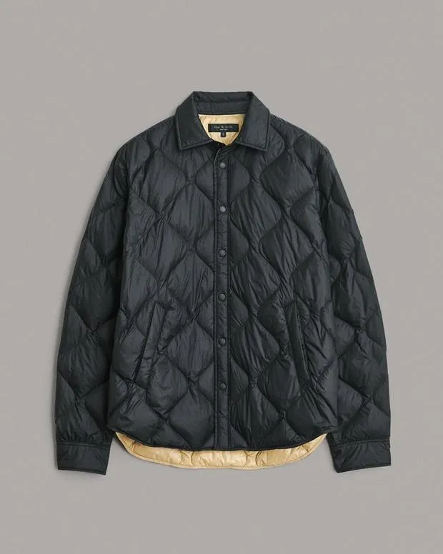 Jackets and Coats Men Rag and Bone Padded Dane Jacket Black