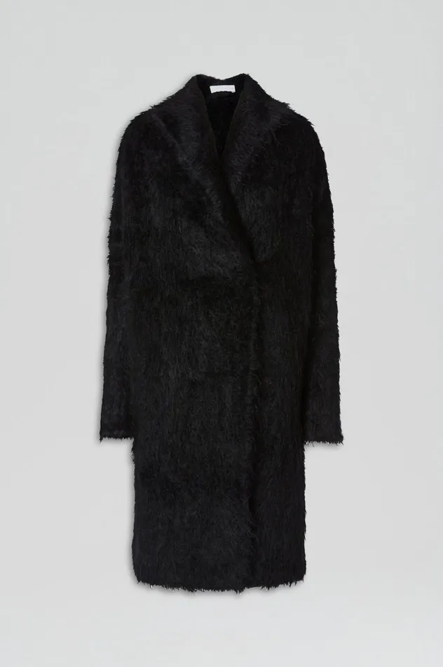 Jackets Women Scanlan Theodore BRUSHED MOHAIR CARDIGAN 3 Black Jackets Women Scanlan Theodore BRUSHED MOHAIR CARDIGAN 3 Black