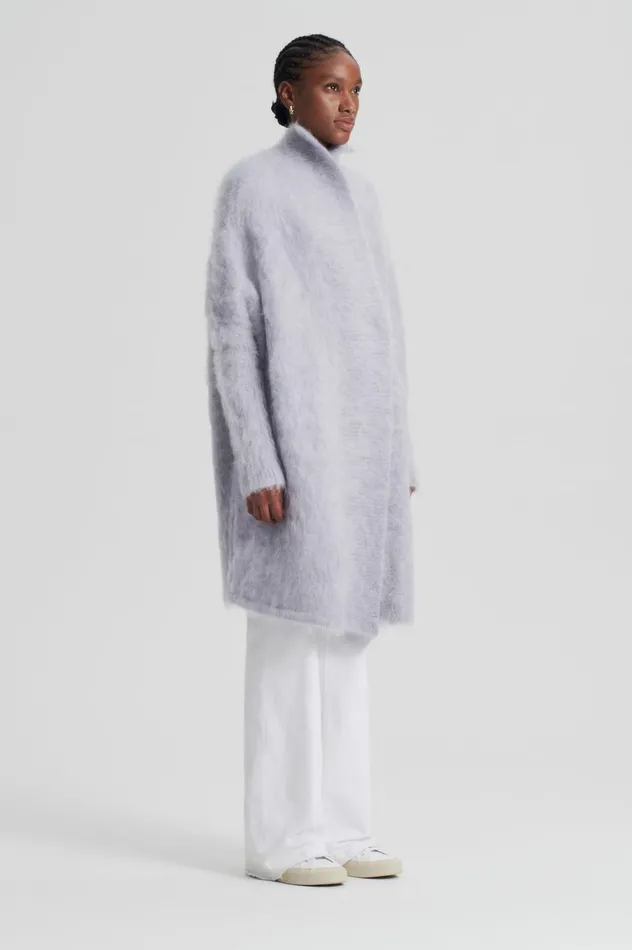 Jackets Women Scanlan Theodore BRUSHED MOHAIR CARDIGAN 3 Palegrey Jackets Women Scanlan Theodore BRUSHED MOHAIR CARDIGAN 3 Palegrey