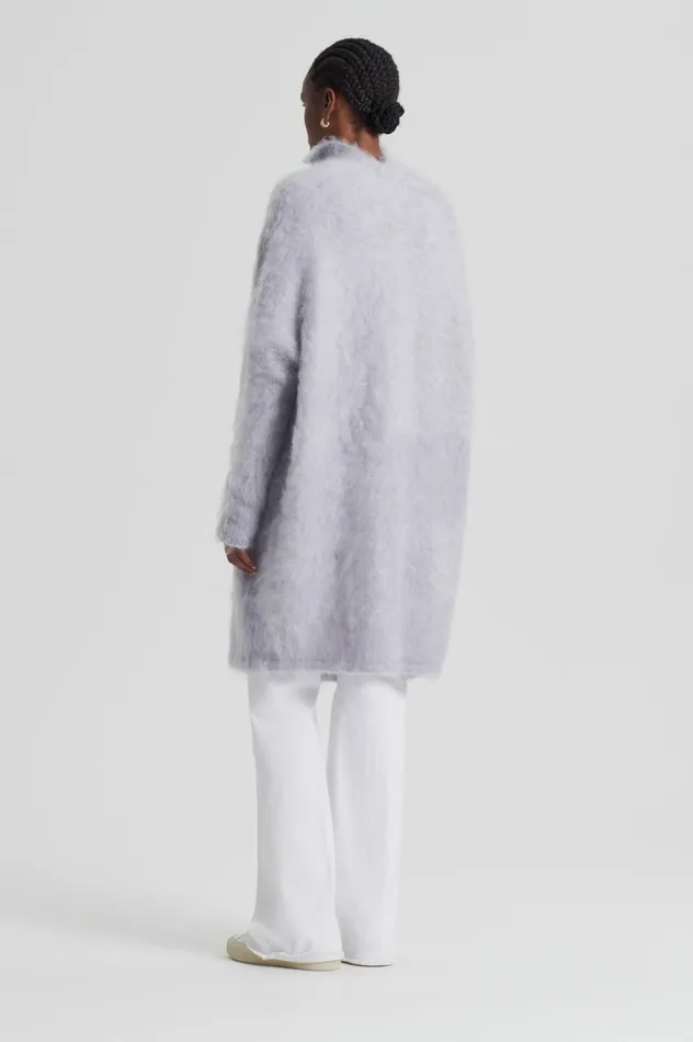 Jackets Women Scanlan Theodore BRUSHED MOHAIR CARDIGAN 3 Palegrey Jackets Women Scanlan Theodore BRUSHED MOHAIR CARDIGAN 3 Palegrey