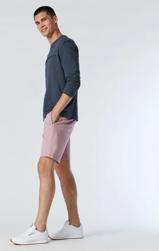Jacob Shorts In Lilas Twill Men Mavi Jeans Shorts Jacob Shorts In Lilas Twill Men Mavi Jeans Shorts