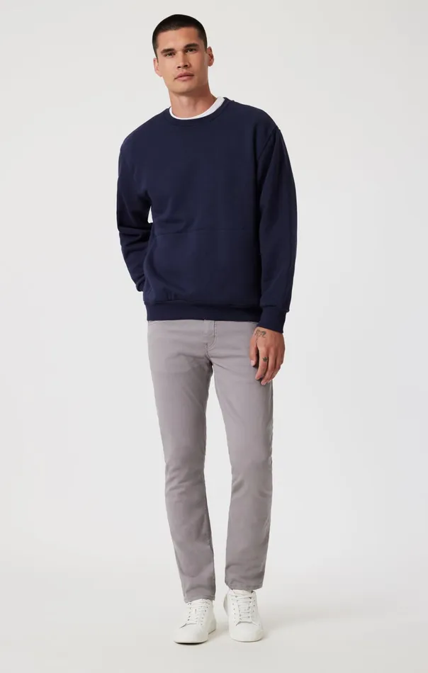 Jake Slim Leg In Graphite Twill Men Mavi Jeans Pants