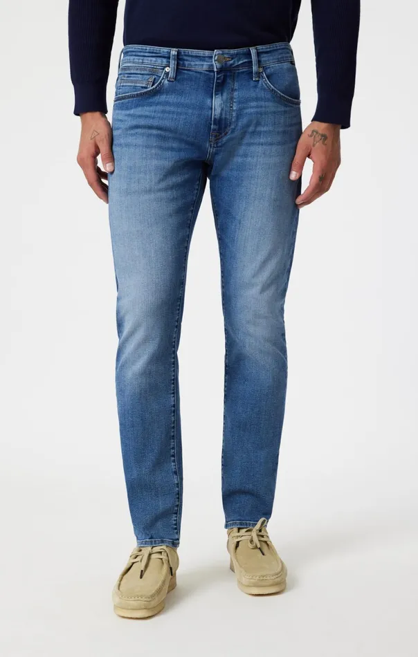 Jake Slim Leg In Mid Brushed Nashville Men Mavi Jeans Denim Jake Slim Leg In Mid Brushed Nashville Men Mavi Jeans Denim