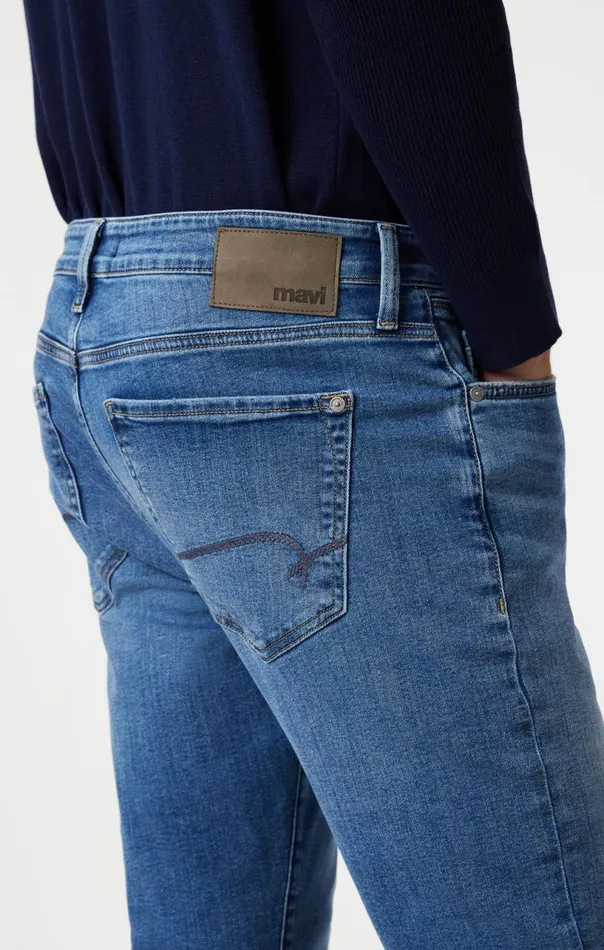 Jake Slim Leg In Mid Brushed Nashville Men Mavi Jeans Denim Jake Slim Leg In Mid Brushed Nashville Men Mavi Jeans Denim