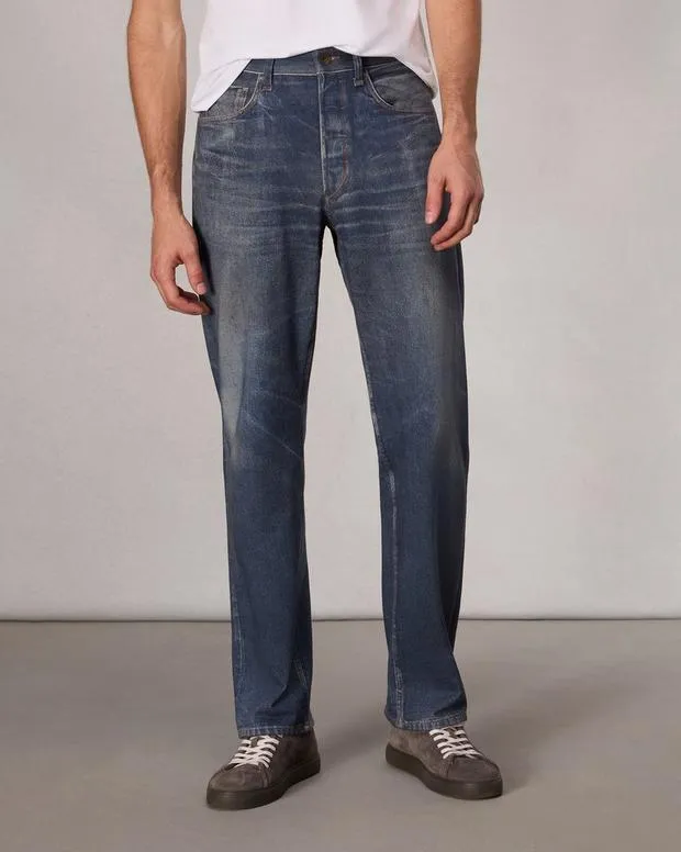 Jeans Men Rag and Bone Rbmiramar Fleece Fit 4 Pant Cotton Fleece Kenmare