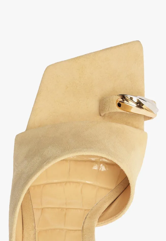 Jodie Sandal Beige Women Schutz Shoes Mules