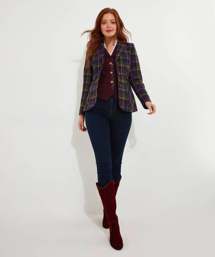 Joe Browns Coats and Jackets Women Joe039s Heritage Jacket Purple Joe Browns Coats and Jackets Women Joe039s Heritage Jacket Purple