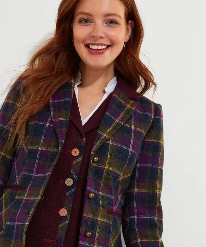 Joe Browns Coats and Jackets Women Joe039s Heritage Jacket Purple Joe Browns Coats and Jackets Women Joe039s Heritage Jacket Purple
