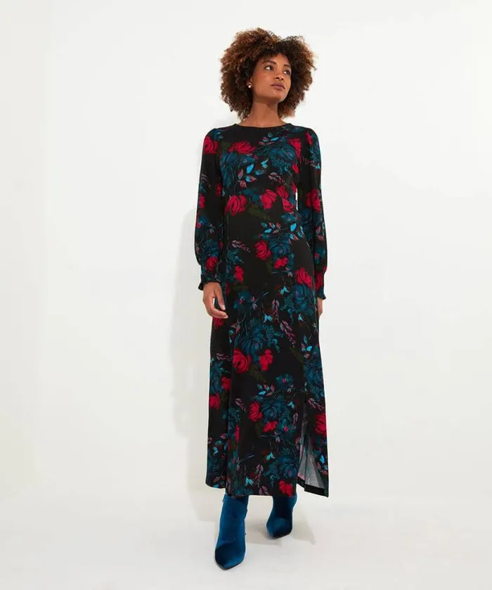 Joe Browns Dresses Women Larissa Floral Jersey Dress Black Joe Browns Dresses Women Larissa Floral Jersey Dress Black