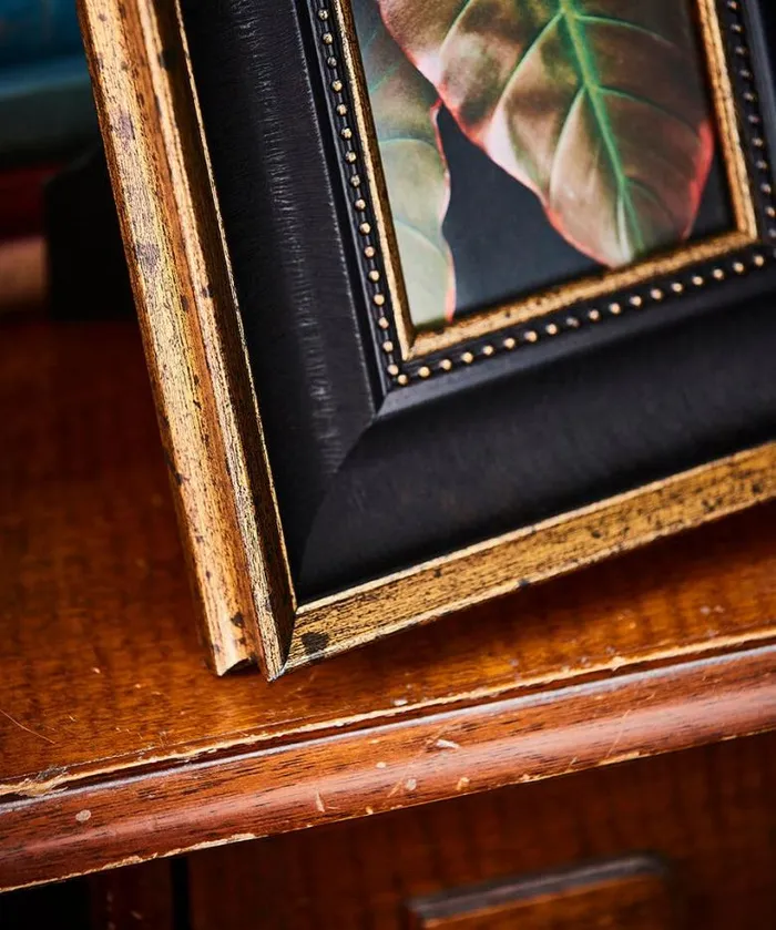Joe Browns Home Accessories Homeware Black And Gold Beautifully Beaded Photo Frame Black