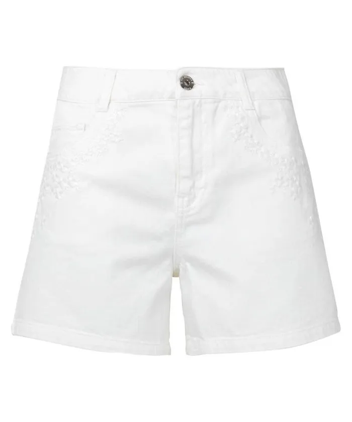 Joe Browns Jeans and Trousers Women White Denim Shorts White Joe Browns Jeans and Trousers Women White Denim Shorts White