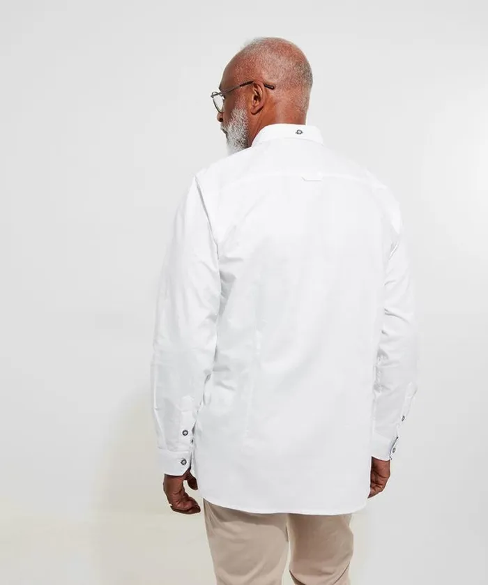 Joe Browns Shirts Men White Oxford Shirt White Joe Browns Shirts Men White Oxford Shirt White