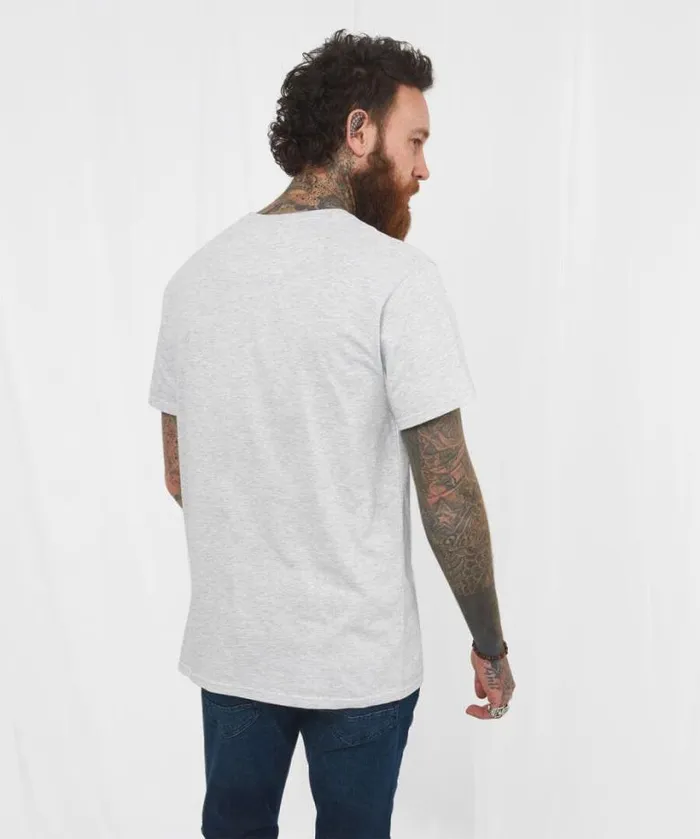 Joe Browns TShirts and Tops Men Better Than Basic Tee Lt Grey Marl Joe Browns TShirts and Tops Men Better Than Basic Tee Lt Grey Marl