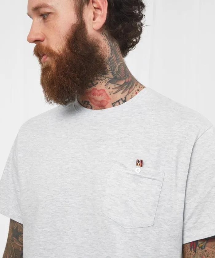 Joe Browns TShirts and Tops Men Better Than Basic Tee Lt Grey Marl Joe Browns TShirts and Tops Men Better Than Basic Tee Lt Grey Marl