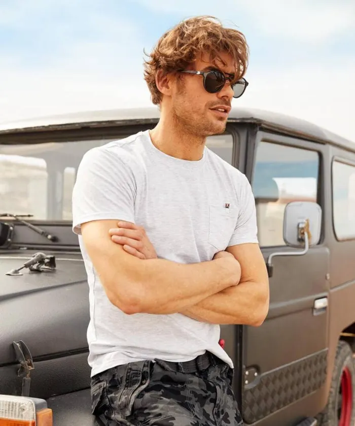 Joe Browns TShirts and Tops Men Better Than Basic Tee Lt Grey Marl Joe Browns TShirts and Tops Men Better Than Basic Tee Lt Grey Marl